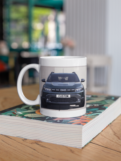 Personalised Dacia Duster Journey Mug
