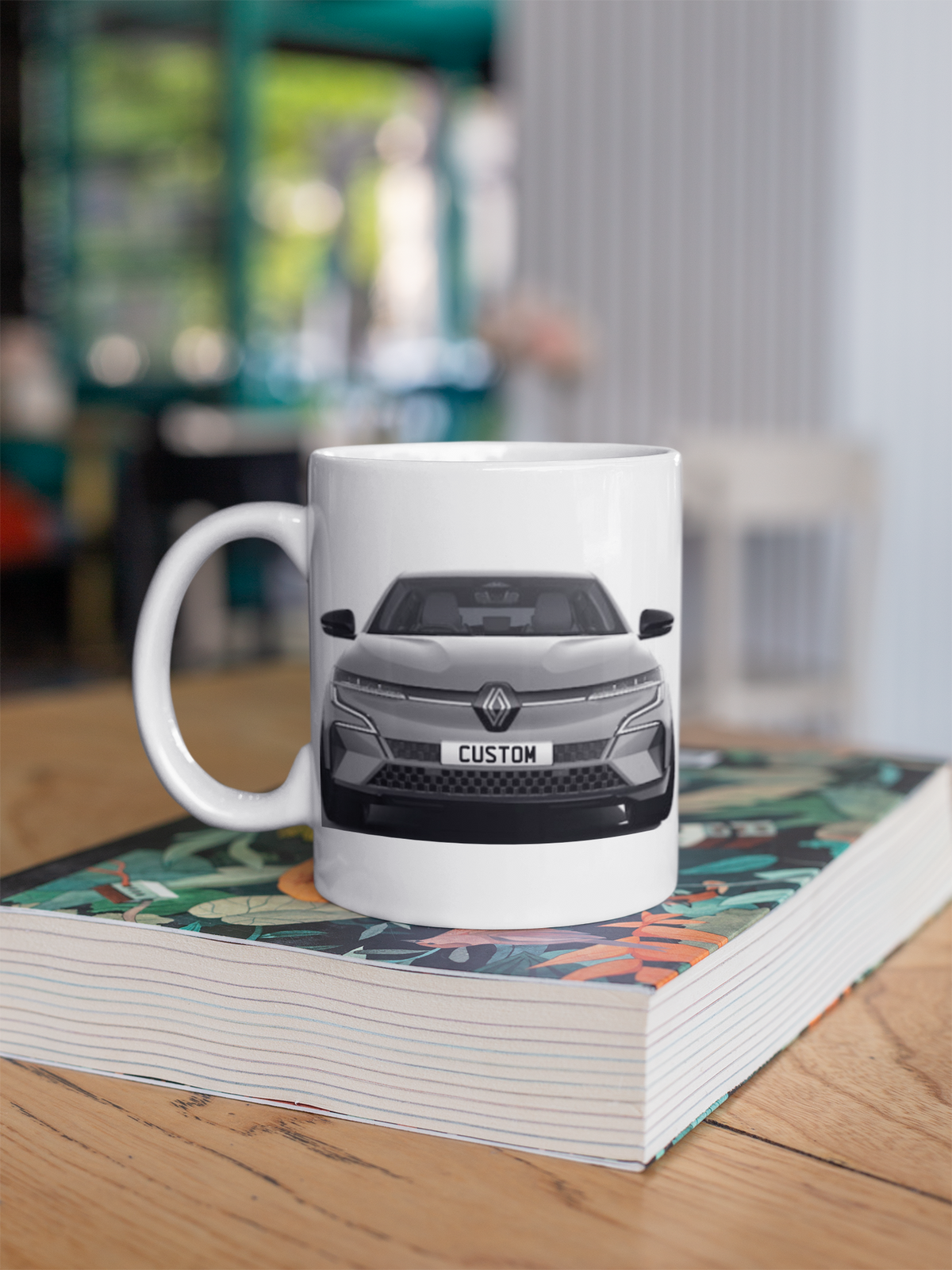 Personalised Renault Megane E-Tech Electric Mug