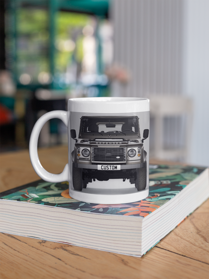 Personalised Land Rover Classic Defender 110 Mug