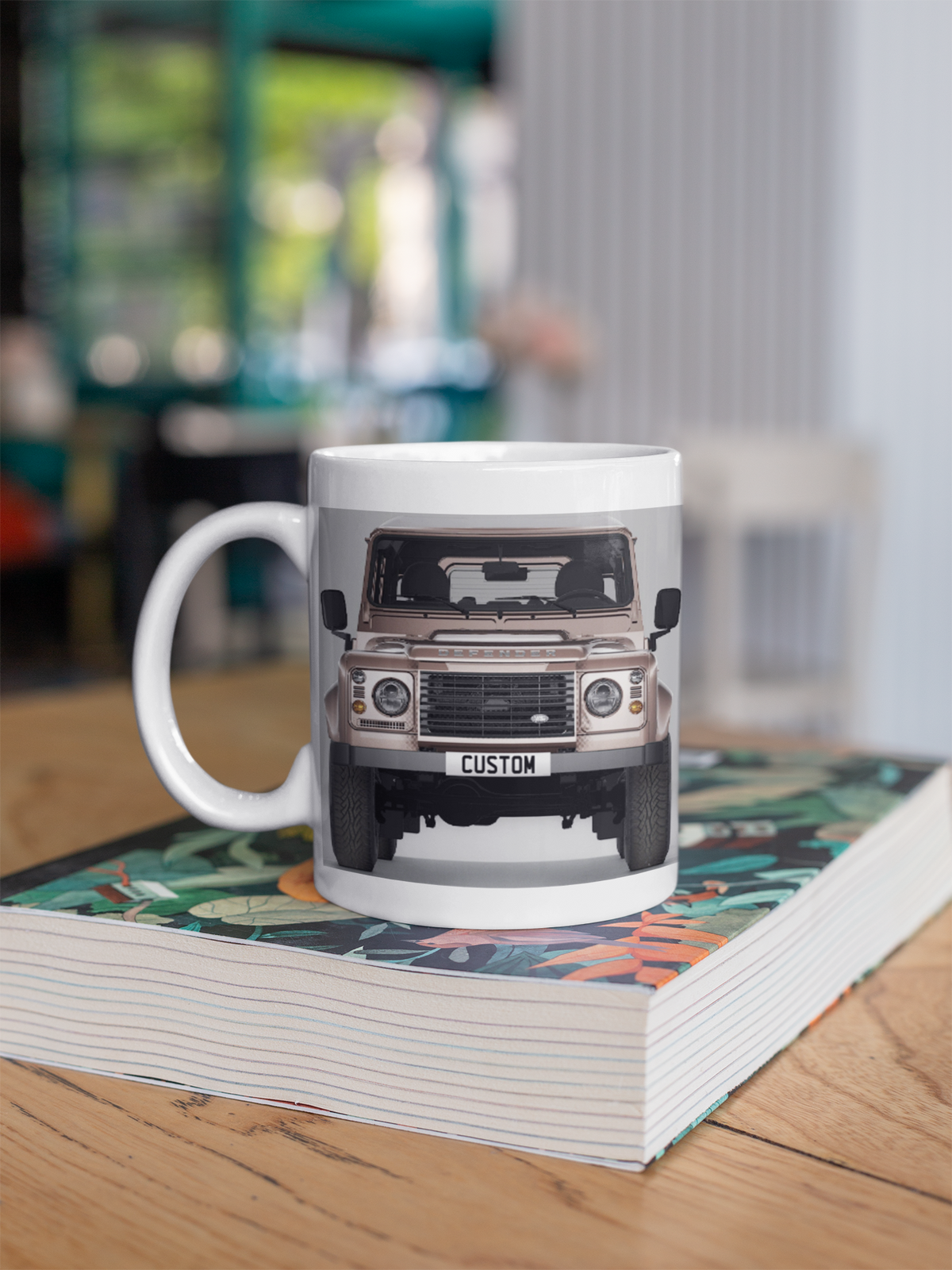 Personalised Land Rover Classic Defender 110 Mug