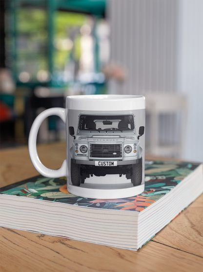 Personalised Land Rover Classic Defender 110 Mug