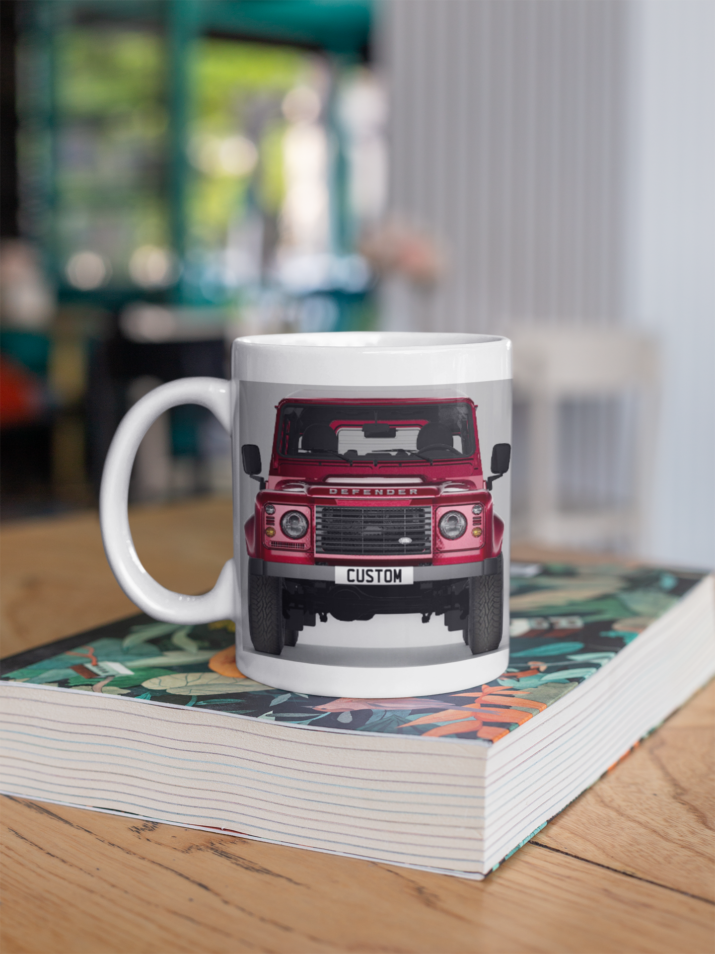 Personalised Land Rover Classic Defender 110 Mug