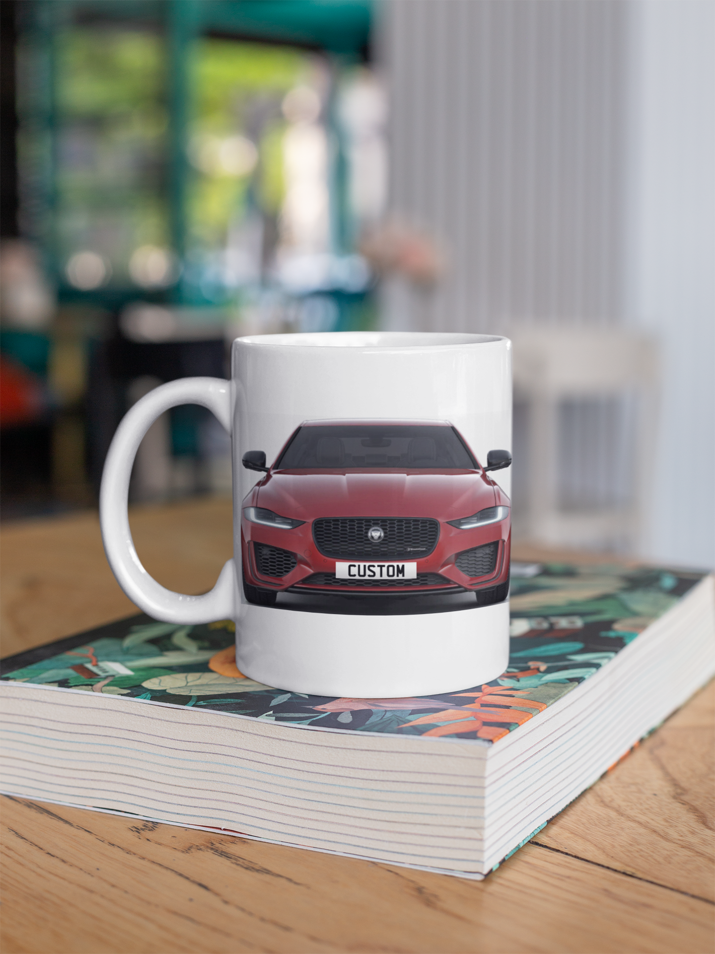 Personalised Jaguar XE R-Dynamic SE Black Mug