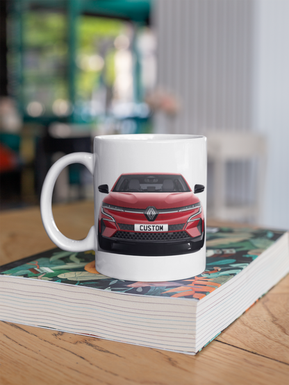 Personalised Renault Megane E-Tech Electric Mug