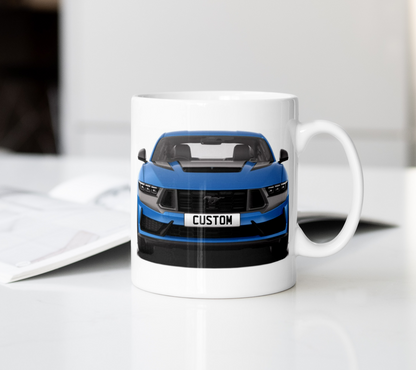 Personalised Ford Mustang Dark Horse Mug