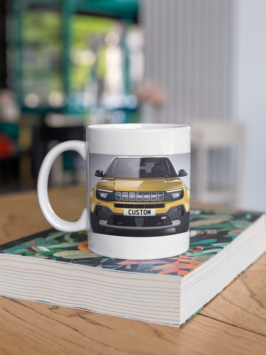 Personalised Jeep Avenger Mug