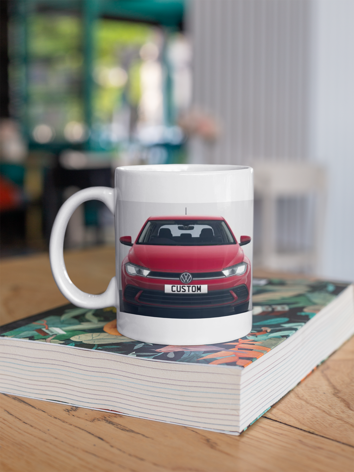 Personalised Volkswagen Polo Match Mug