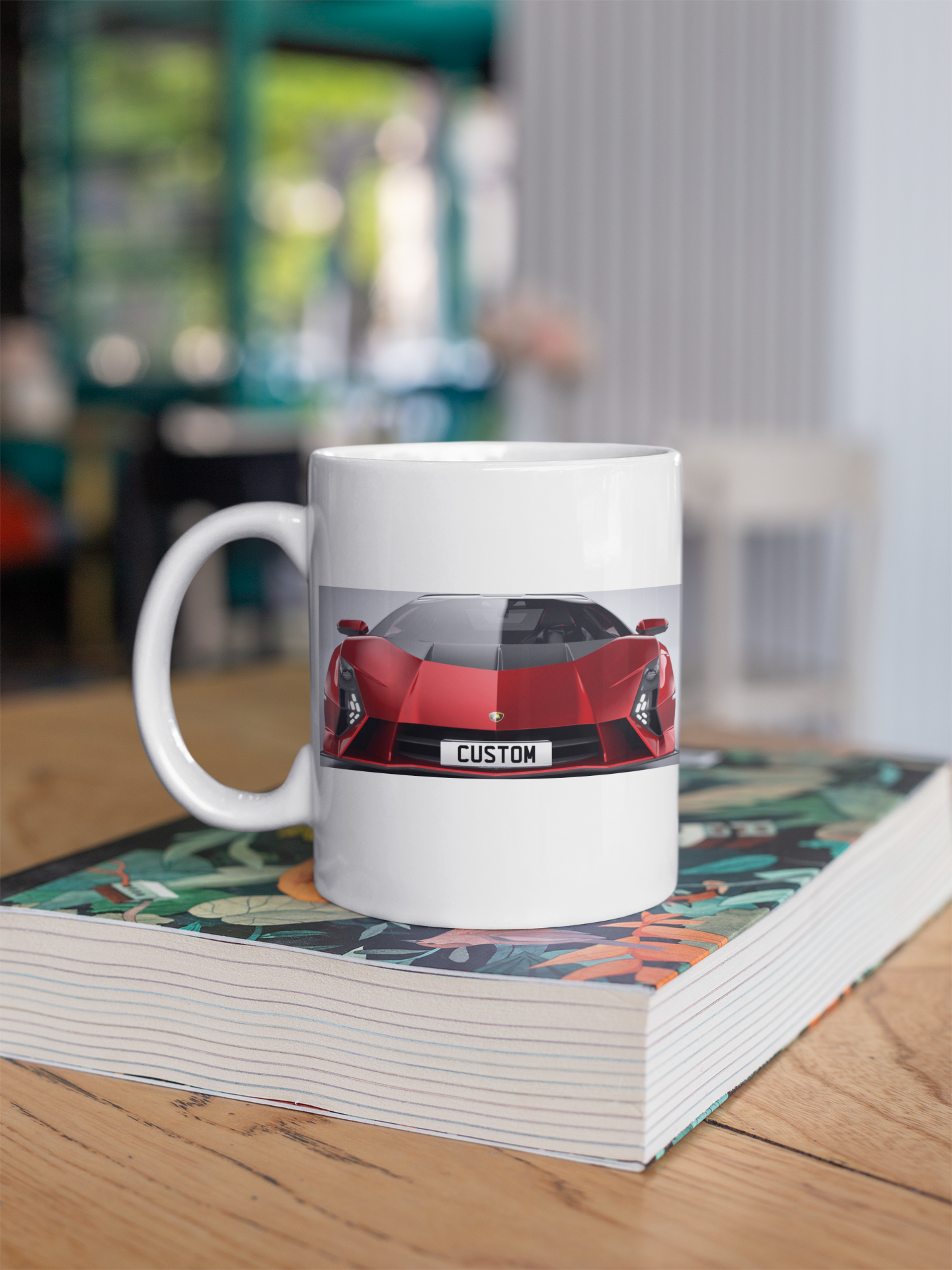 Personalised Lamborghini Huracan Invencible Mug