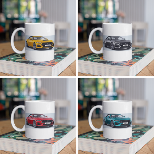 Personalised Ford Mustang GT Convertible Mug