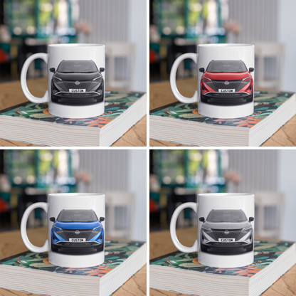 Personalised Nissan Qashqai Tekna+ Mug
