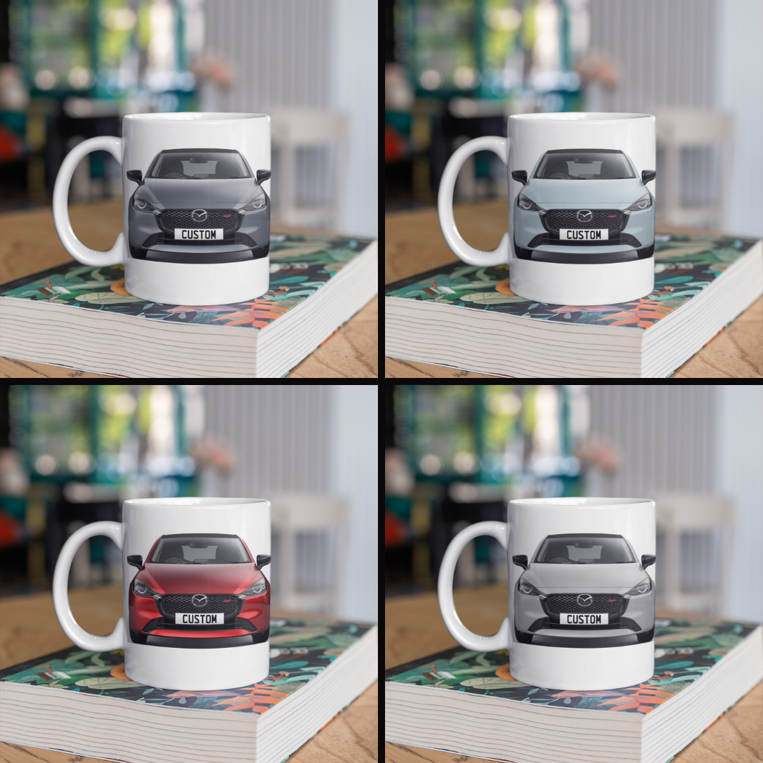 Personalised Mazda 2 Homura Aka Mug