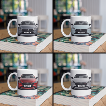 Personalised Mazda 2 Homura Aka Mug