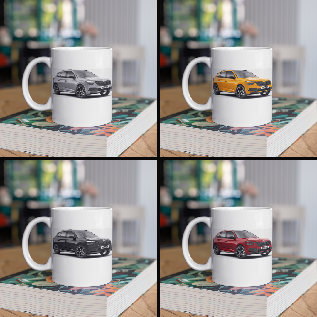 Personalised Skoda Kamiq Monte Carlo (Pre 2024 Model) Mug