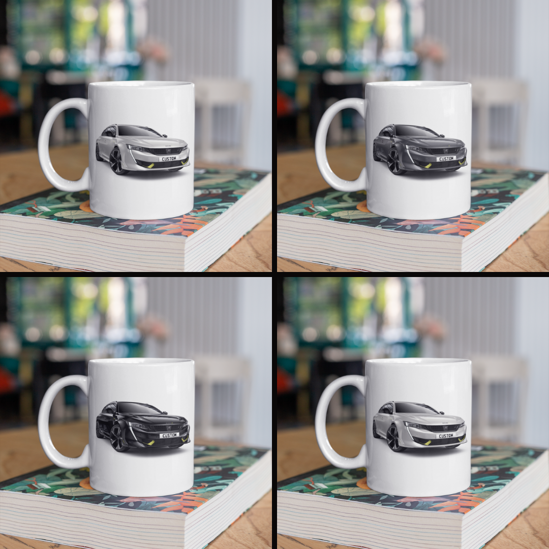 Personalised Peugeot 508 PSE SW Mug