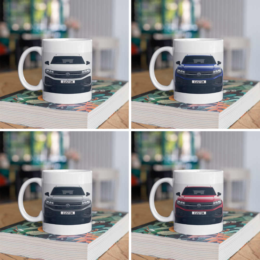 Personalised Volkswagen Touareg Black Edition Mug