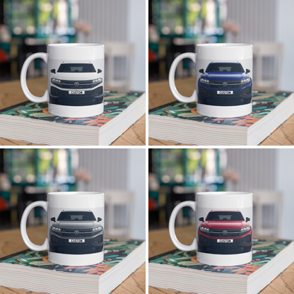 Personalised Volkswagen Touareg Black Edition Mug