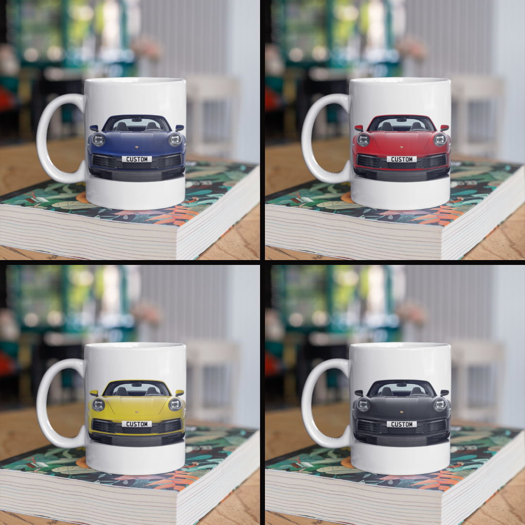 Personalised Porsche 911 Targa 4 Mug