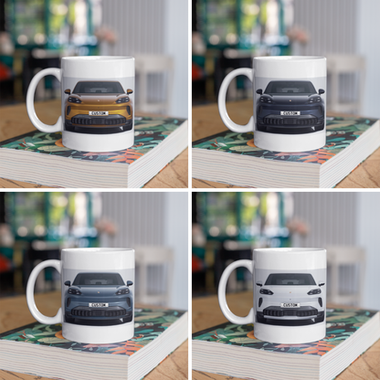 Personalised Porsche Cayenne S Electric Mug