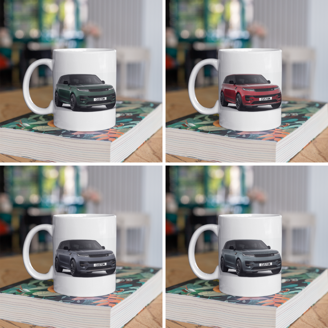 Personalised Land Rover Range Rover Sport Dynamic SE Mug