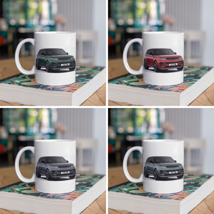 Personalised Land Rover Range Rover Sport Dynamic SE Mug