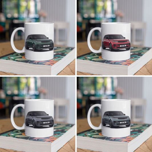 Personalised Land Rover Range Rover Sport Dynamic SE Mug