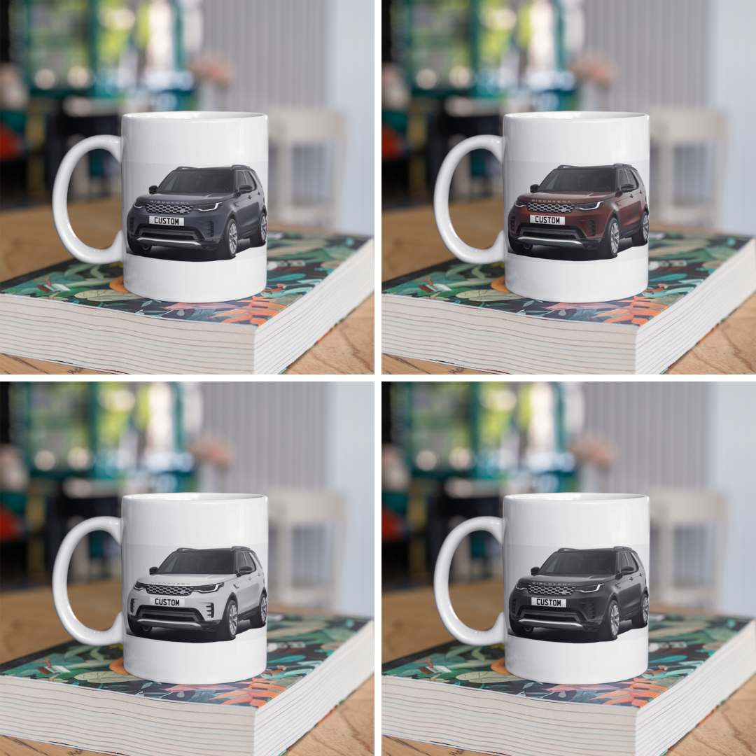 Personalised Land Rover Discovery Gemini Mug