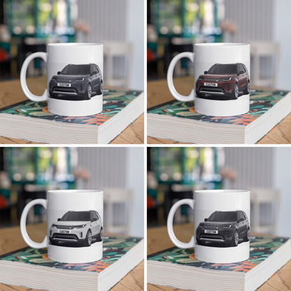 Personalised Land Rover Discovery Gemini Mug