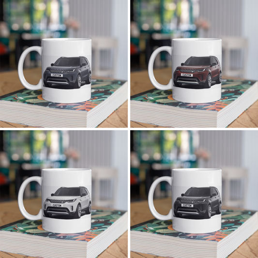 Personalised Land Rover Discovery Gemini Mug
