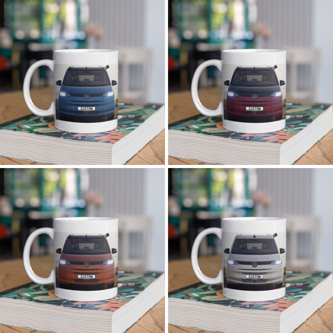Personalised Volkswagen California Beach Camper Mug