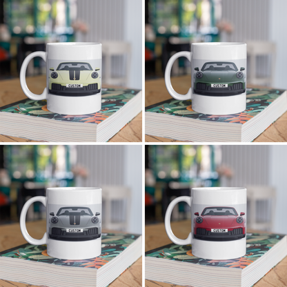 Personalised Porsche 911 Carrera 4 GTS Cabriolet Mug
