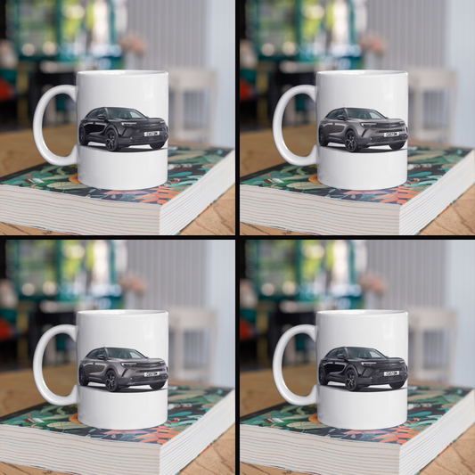 Personalised Vauxhall Mokka Black Mug