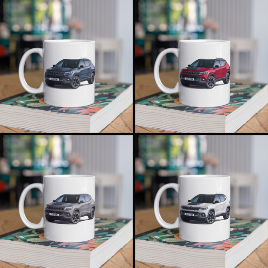 Personalised Jeep Compass Trailhawk Mug