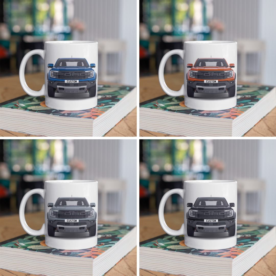 Personalised Ford Ranger Raptor Mug