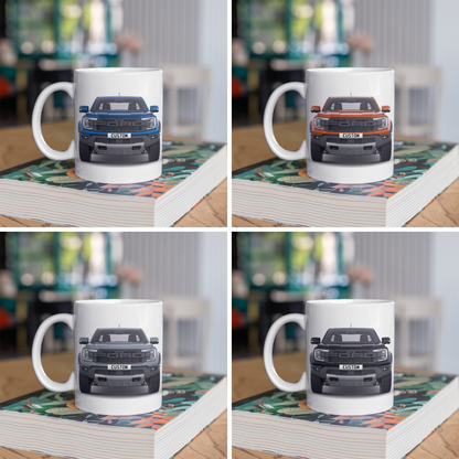 Personalised Ford Ranger Raptor Mug