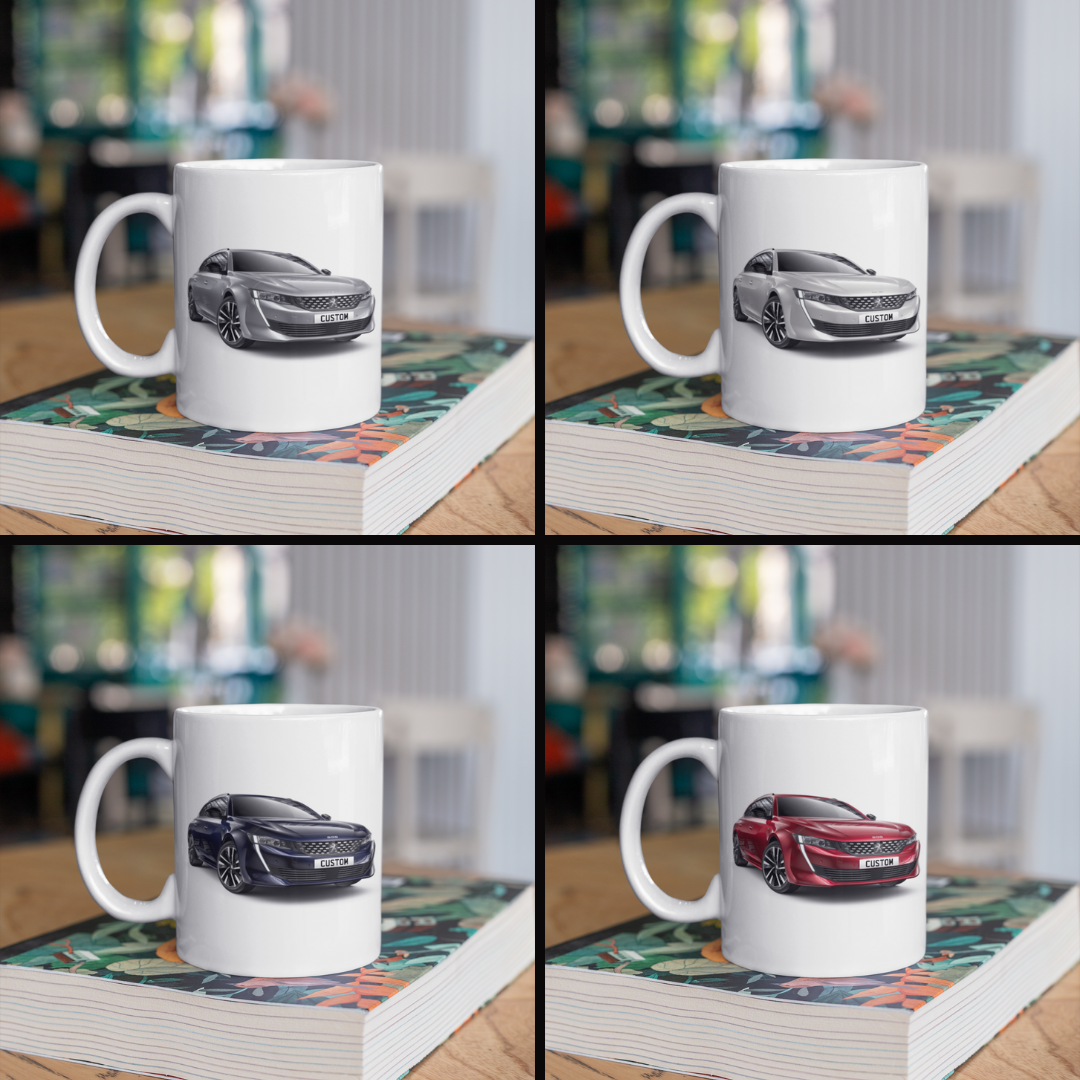 Personalised Peugeot 508 SW GT Mug