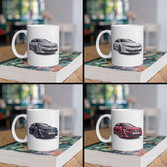 Personalised Peugeot 508 SW GT Mug