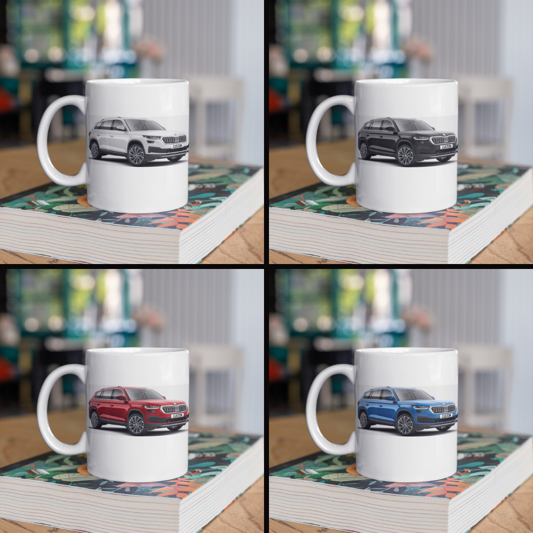 Personalised Skoda Kodiaq SE L Exclusive Mug