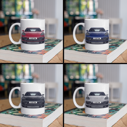 Personalised Porsche Panamera 4 E-Hybrid Mug