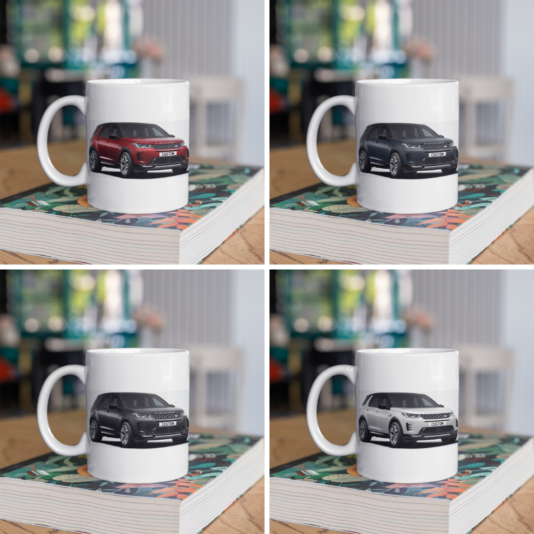 Personalised Land Rover Discovery Sport Metropolitan Mug