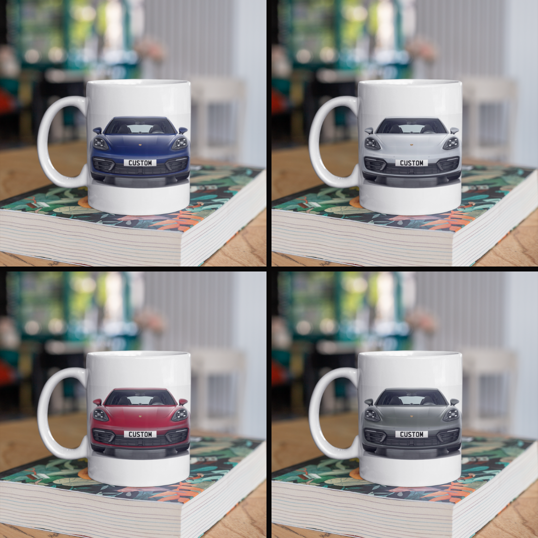 Personalised Porsche Panamera 4S E-Hybrid Mug