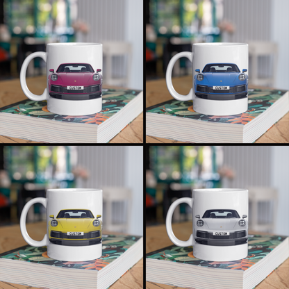 Personalised Porsche 911 Carrera S Mug