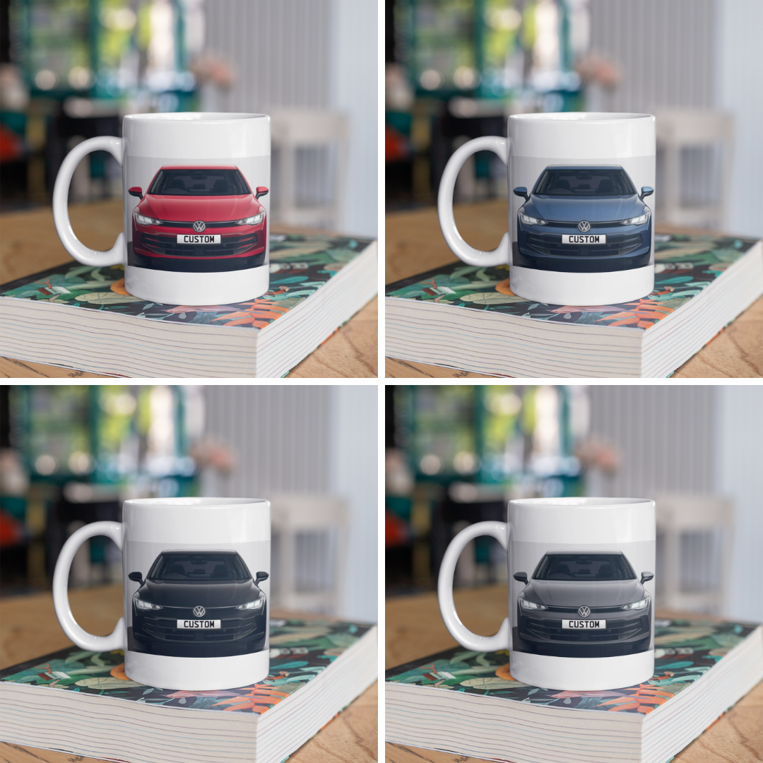 Personalised Volkswagen Golf Match Mug