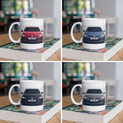 Personalised Volkswagen Golf Match Mug