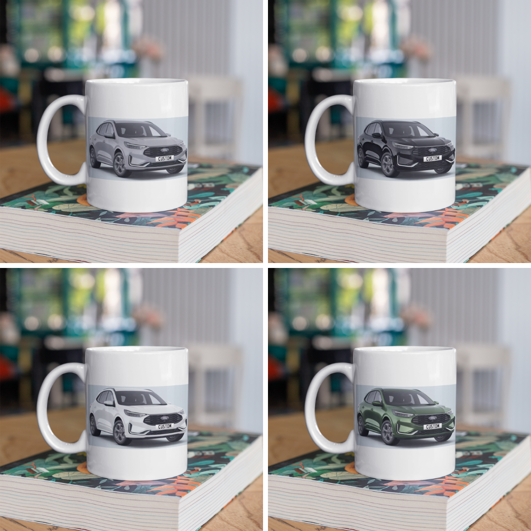 Personalised Ford Kuga ST Line Mug