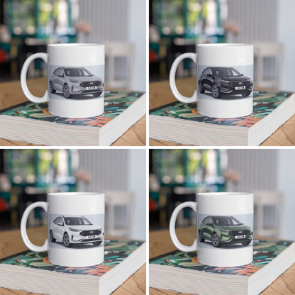 Personalised Ford Kuga ST Line Mug