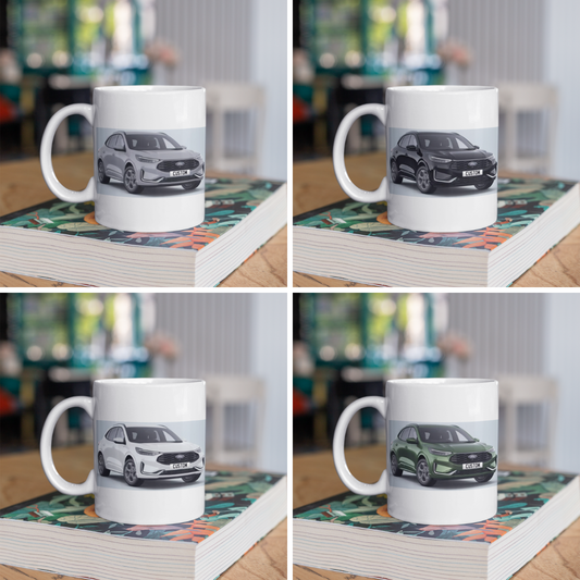 Personalised Ford Kuga ST Line Mug
