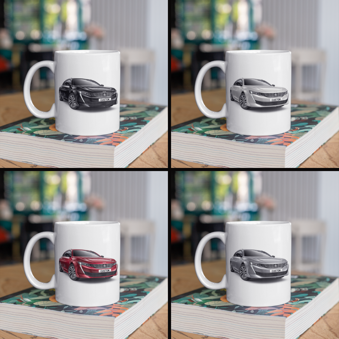 Personalised Peugeot 508 SW Allure Premium Mug