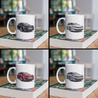 Personalised Peugeot 508 SW Allure Premium Mug