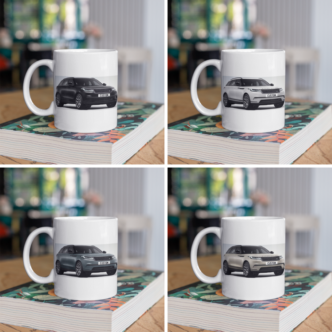 Personalised Land Rover Range Rover Velar S Mug