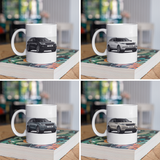 Personalised Land Rover Range Rover Velar S Mug